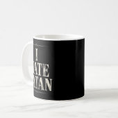 私はサタンが嫌い コーヒーマグカップ (正面左)