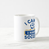 私はサッカーができない コーヒーマグカップ (正面右)