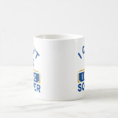 私はサッカーができない コーヒーマグカップ (中央)