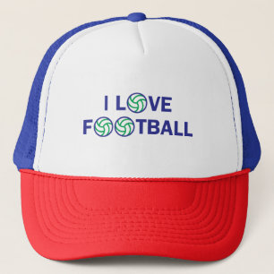 私はサッカーが大好きだ キャップ