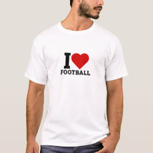 私はサッカーが大好き – サッカー好き Tシャツ