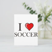 私はサッカーが大好き ポストカード (スタンド正面)