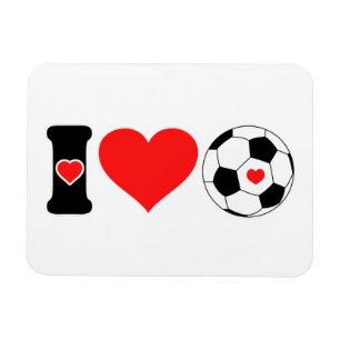 私はサッカーが大好き マグネット