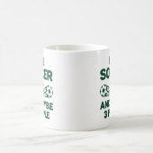 私はサッカーが好きで、3人くらいかな コーヒーマグカップ (中央)