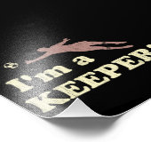 私はサッカーのキーパー・ゴアリーだ フォトプリント            (角)