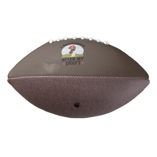 私はサッカーの後に荷車を引くファンタジーおもしろいを負う アメリカンフットボール (回転270)