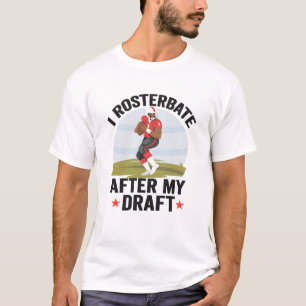 私はサッカーの後に荷車を引くファンタジーおもしろいを負う Tシャツ