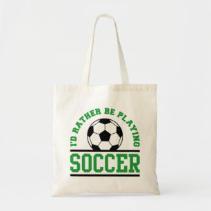 私はサッカー遊になりたい トートバッグ