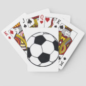 私はサッカー（サッカー）の試合のハートが大好き：私は愛 トランプ (裏面)