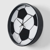 私はサッカー(サッカー)の試合のハートが大好き:私は愛 壁時計 (傾斜)