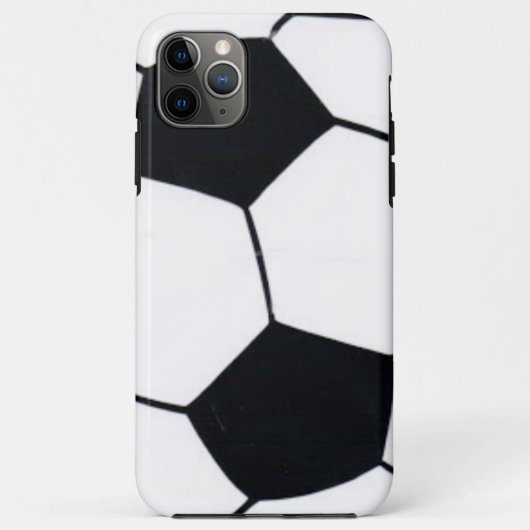 私はサッカー(サッカー)の試合のハートが大好き:私は愛 Case-Mate iPhoneケース (裏面)
