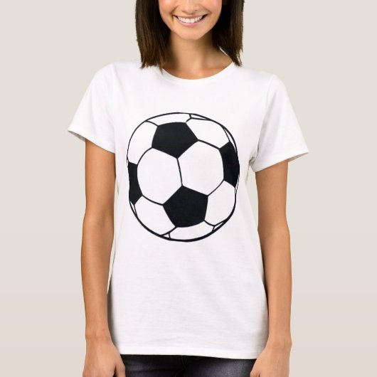 私はサッカー（サッカー）の試合のハートが大好き：私は愛 Tシャツ (正面)