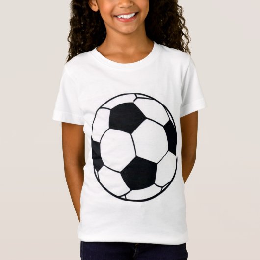 私はサッカー（サッカー）の試合のハートが大好き：私は愛 Tシャツ (正面)