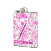 私はサバイバー フラスク (左)