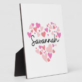 私はサバンナが大好きだ フォトプラーク (側面)