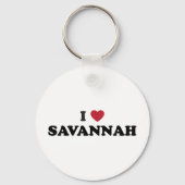 私はサバンナジョージアが大好き キーホルダー (正面)