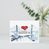 私はサバンナGaを愛します ポストカード (スタンド正面)