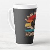 私はサボテンではないおもしろいよ カフェラテマグ (左アングル)