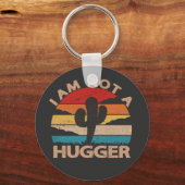 私はサボテンではないおもしろいよ キーホルダー (正面)