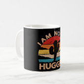 私はサボテンではないおもしろいよ コーヒーマグカップ (正面左)