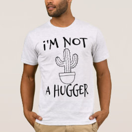 私はサボテンではないおもしろい Tシャツ