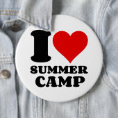 私はサマーキャンプが大好き 缶バッジ (インサイチュ)