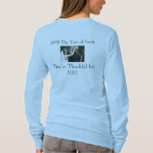 私はサラです Tシャツ (裏面)