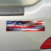 私はサラのバンパーステッカーのために投票しています バンパーステッカー (車上)