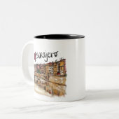 私はサラエボが大好き ツートーンマグカップ (正面左)