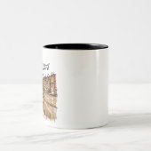 私はサラエボが大好き ツートーンマグカップ (中央)