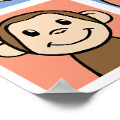 私はサルが大好き ポスター (角)