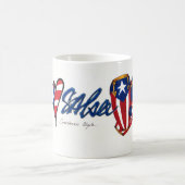 私はサルサを愛します コーヒーマグカップ (中央)