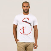 私はサルサを踊り、幸せ…ですか。 Tシャツ (正面フル)