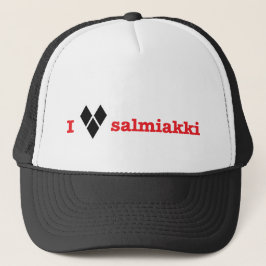 私はサルミアッキが好き キャップ
