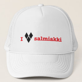 私はサルミアッキが好き キャップ