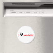 私はサルミアッキが好き マグネット (インサイチュ (食洗機))