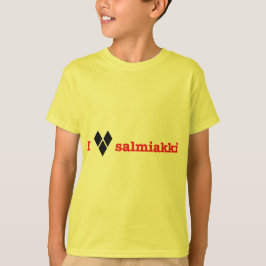 私はサルミアッキが好き Tシャツ