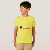 私はサルミアッキが好き Tシャツ (正面フル)