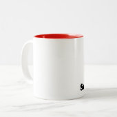 私はサンアントニオが大好き ツートーンマグカップ (正面左)