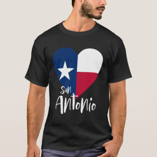 私はサンアントニオテキサス州Txフラグレネスターハートの Tシャツ
