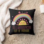 私はサンシャインバスタオルのセットの母の光だ クッション (ブランケット)