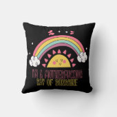 私はサンシャインバスタオルのセットの母の光だ クッション (裏面)