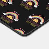 私はサンシャインバスタオルのセットの母の光だ デスクマット (コーナー)