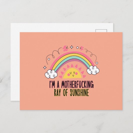 私はサンシャインバスタオルのセットの母の光だ ポストカード (正面/裏面)