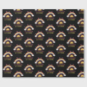 私はサンシャインバスタオルのセットの母の光だ ラッピングペーパー (フラット)