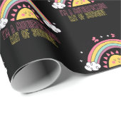 私はサンシャインバスタオルのセットの母の光だ ラッピングペーパー (ロールコーナー)