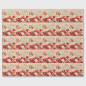 私はサンタで信じます ラッピングペーパー (フラット)