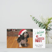 私はサンタの足で信じます シーズンカード (スタンド正面)