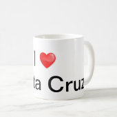 私はサンタクルーズが大好き コーヒーマグカップ (正面右)
