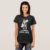 私はサンタクルーズカリフォルニアベアーハギングカリフォートが大好き Tシャツ (正面フル)